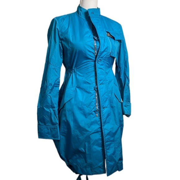 Diesel Jackets & Blazers - Diesel nylon longline lightweight y2k grunge trendy trench rain jacket